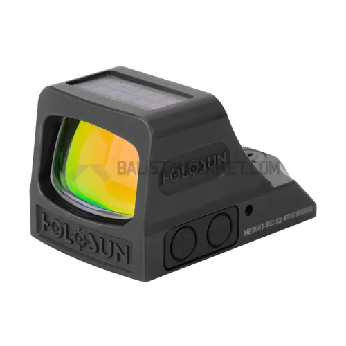 Holosun HE508T-RD X2 Titanium Solar Multi-Reticle Red Dot (2 MOA & 32 MOA Circle)