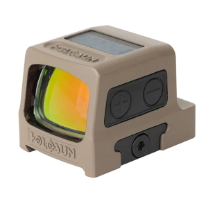 Holosun HE509T-X2-GR-FDE Enclosed Solar Multi-Reticle Green Dot (2 MOA & 32 MOA Circle)