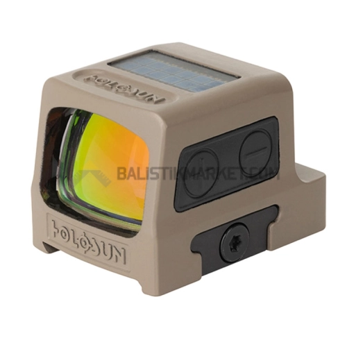 Holosun HE509T-X2-GR-FDE Enclosed Solar Multi-Reticle Green Dot (2 MOA & 32 MOA Circle)