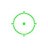 Holosun HE510C-GR Solar Multi-Reticle Open Reflex Sight (2 MOA & 65 MOA Circle)