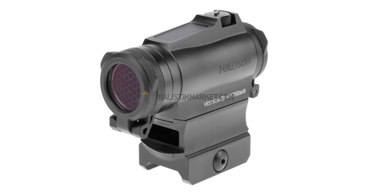 Holosun HE515CM-GR Solar Multi-Reticle Green Dot (2 MOA & 65 MOA Circle)