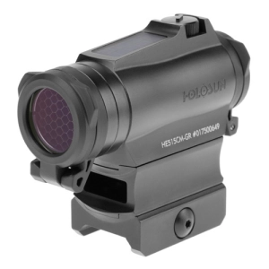Holosun HE515CM-GR Solar Multi-Reticle Green Dot (2 MOA & 65 MOA Circle)