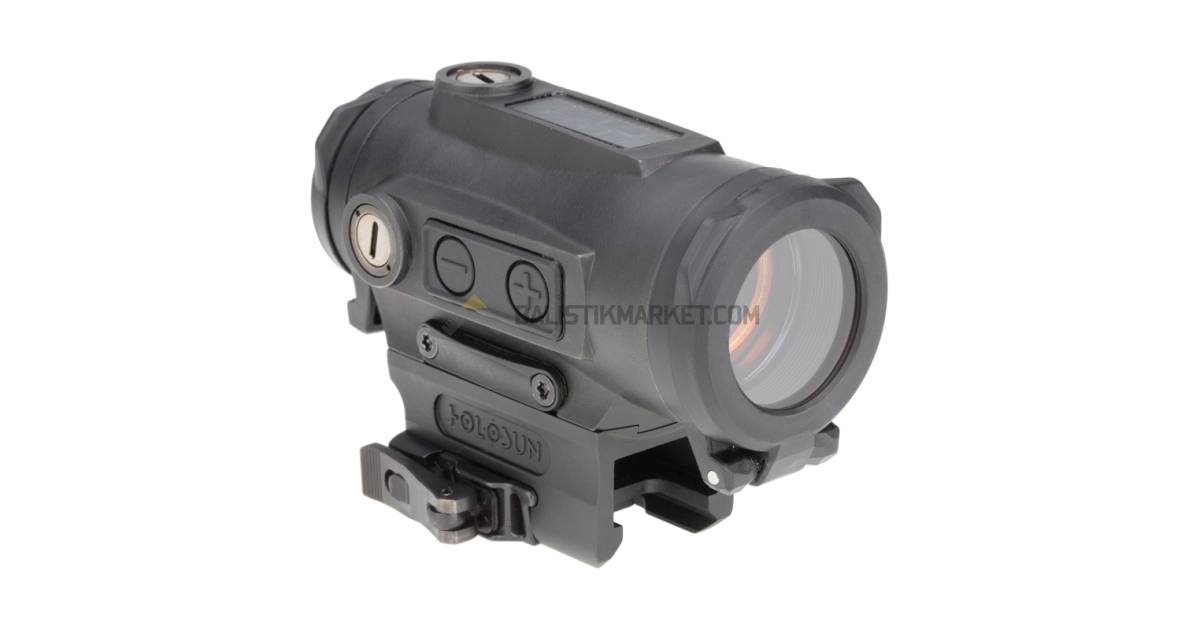 Holosun HE530C-RD Titanium Solar Multi-Reticle Red Dot (2 MOA & 65 MOA Circle)