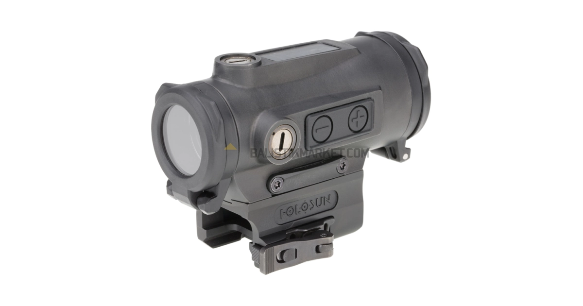 Holosun HE530C-RD Titanium Solar Multi-Reticle Red Dot (2 MOA & 65 MOA Circle)
