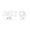 Holosun HE530G-RD Titanium Multi-Reticle Red Dot (2 MOA & 65 MOA Circle)