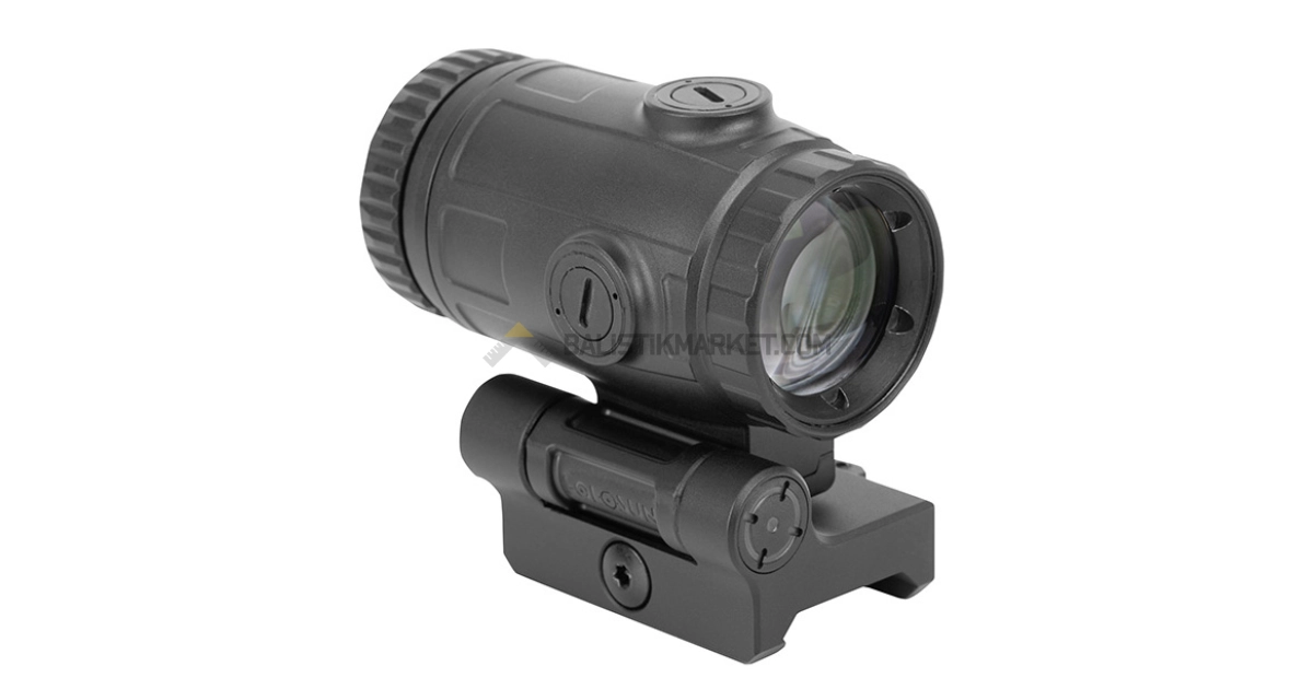 Holosun HM3X Micro 3X Magnifier Büyüteç (Siyah)