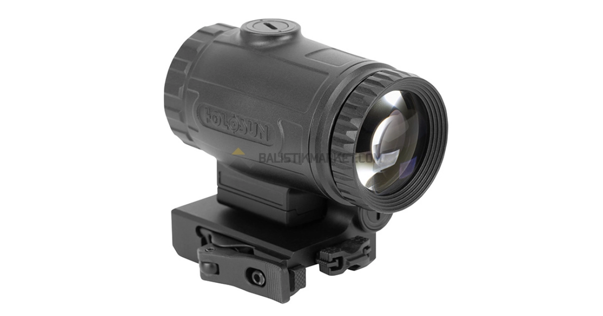 Holosun HM3X Micro 3X Magnifier Büyüteç (Siyah)