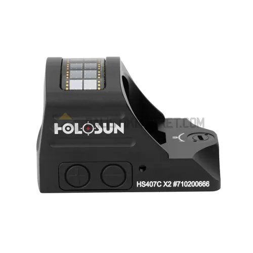 Holosun HS407C X2 Classic Solar Open Refleks Red Dot (2 MOA)