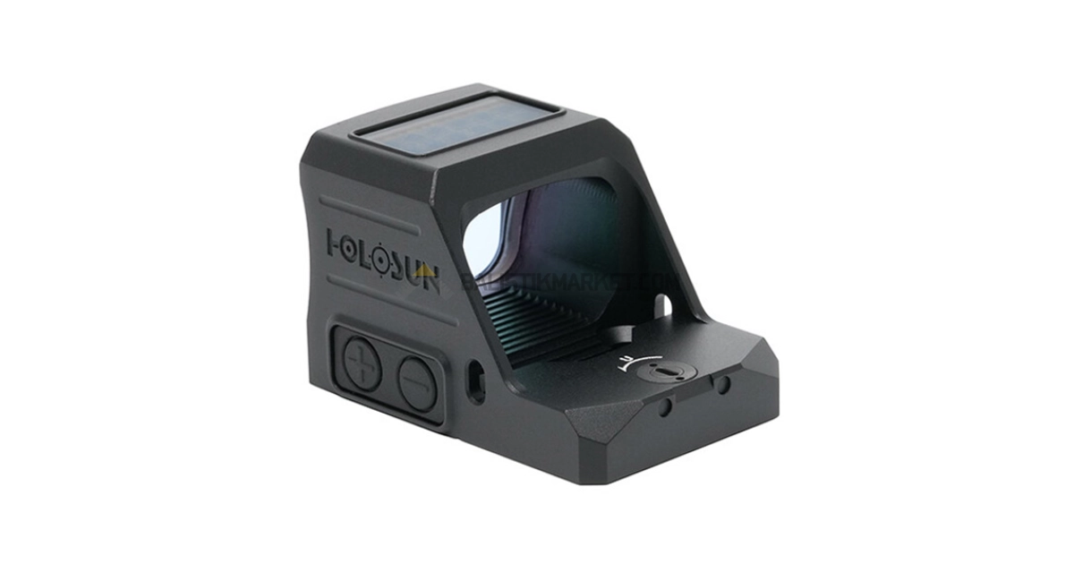 Holosun HS407C-X3-GR Solar Open Refleks Green Dot (2 MOA)