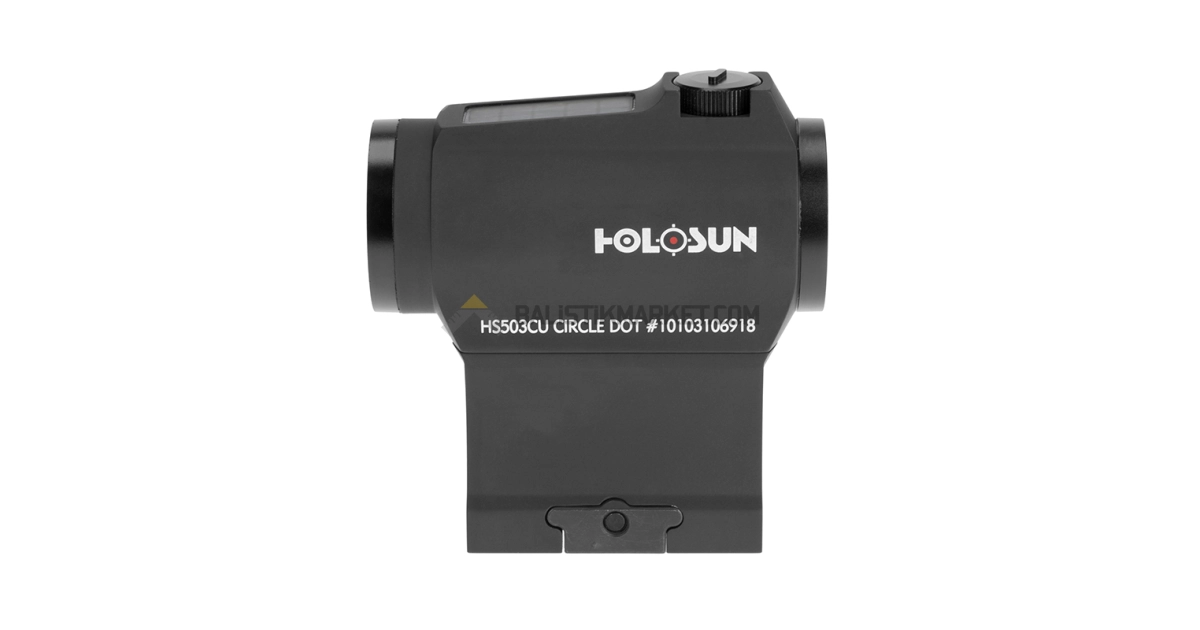 Holosun HS503CU Solar Multi-Reticle Red Dot (2 MOA & 65 MOA Circle)