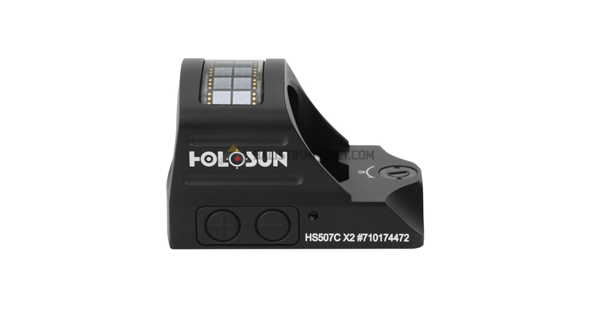 Holosun HS507C X2 Classic Multi-Reticle Red Dot (2 MOA & 32 MOA Circle)