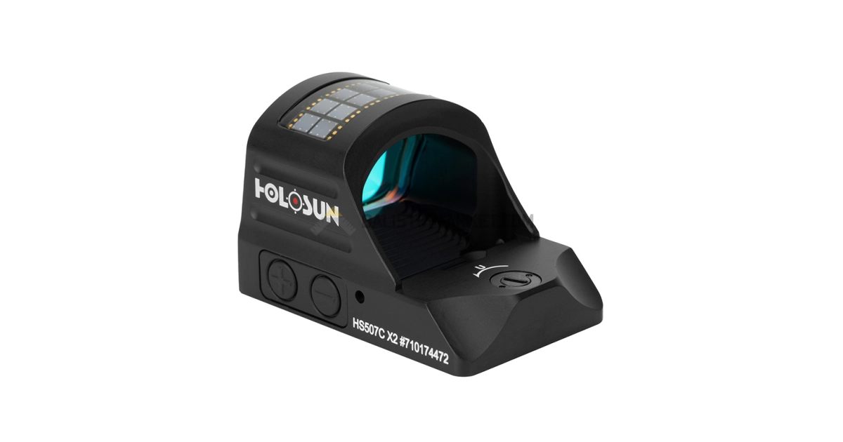 Holosun HS507C X2 Classic Multi-Reticle Red Dot (2 MOA & 32 MOA Circle)