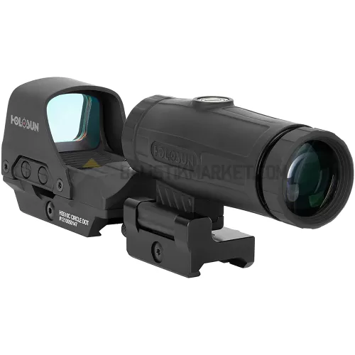Holosun HS510C Open Reflex Sight & HM3X Magnifier Büyüteç Seti
