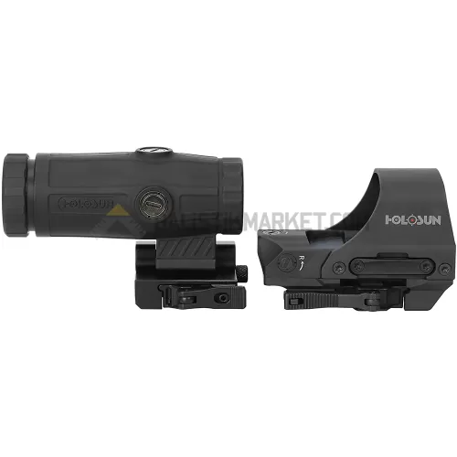 Holosun HS510C Open Reflex Sight & HM3X Magnifier Büyüteç Seti