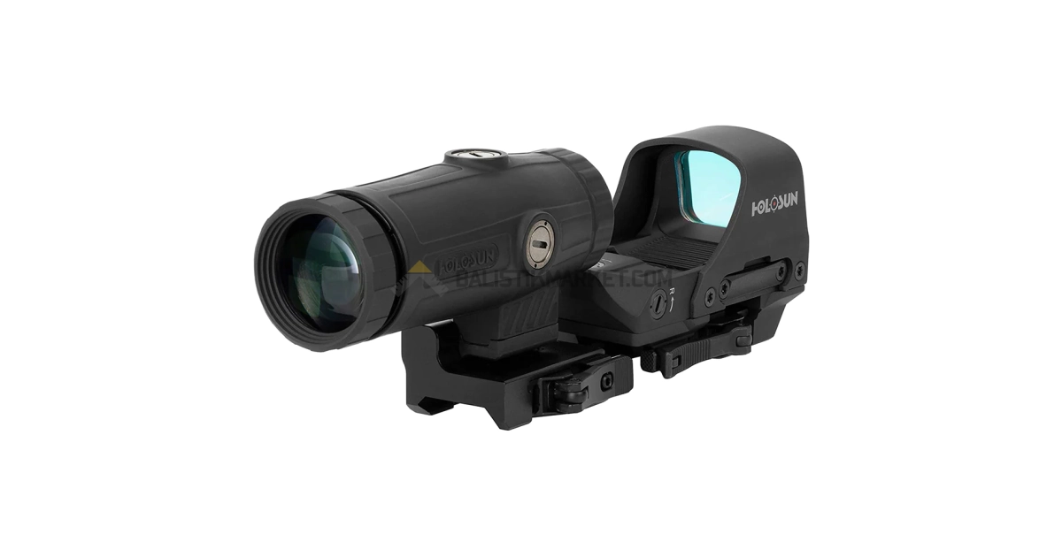 Holosun HS510C Open Reflex Sight & HM3X Magnifier Büyüteç Seti