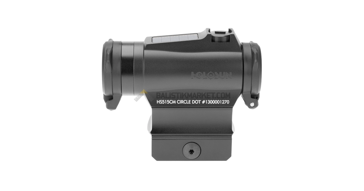 Holosun HS515CM Solar Multi-Reticle Red Dot (2 MOA & 65 MOA Circle)