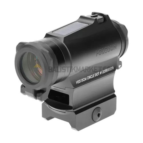 Holosun HS515CM Solar Multi-Reticle Red Dot (2 MOA & 65 MOA Circle)