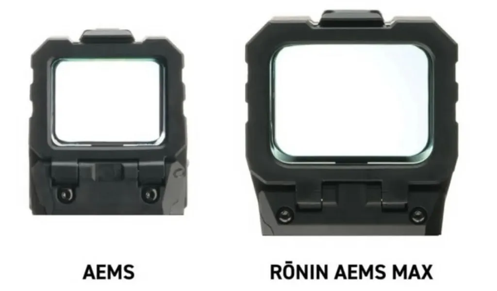 Holosun Ronin AEMS Max Enclosed Solar Multi-Reticle Red Dot (2 MOA & 65 MOA Circle)