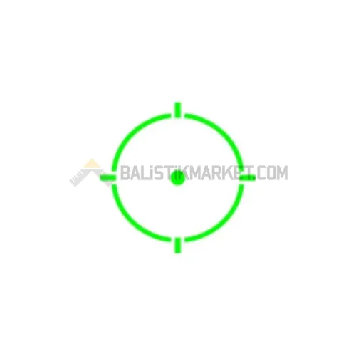 Holosun SCS-320 Solar Şarjlı Multi-Reticle Green Dot (2 MOA & 32 MOA Circle)