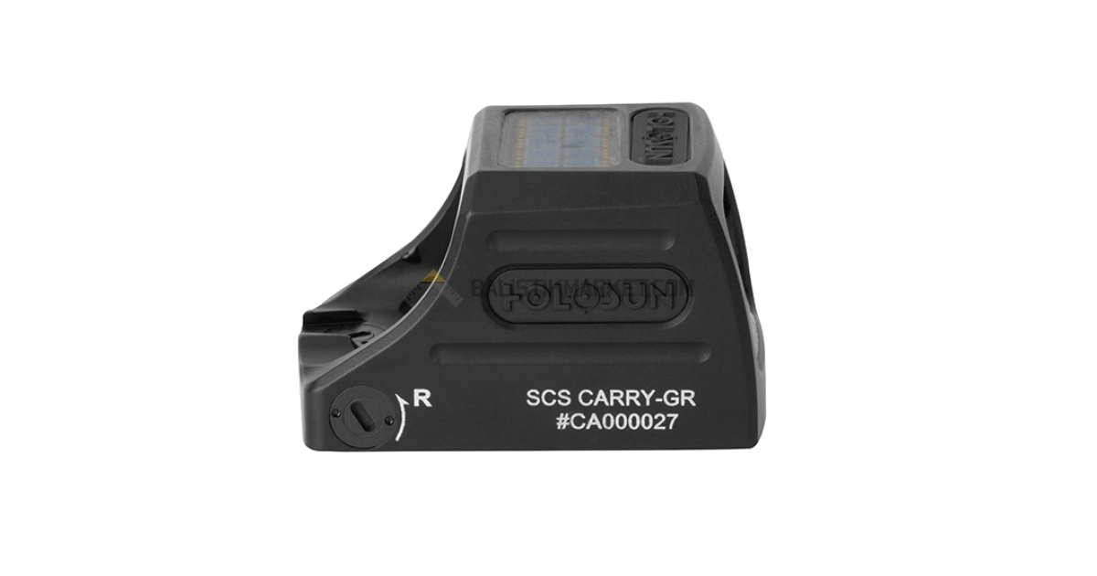 Holosun SCS Carry Solar Şarjlı Multi-Reticle Green Dot (2 MOA & 32 MOA Circle)