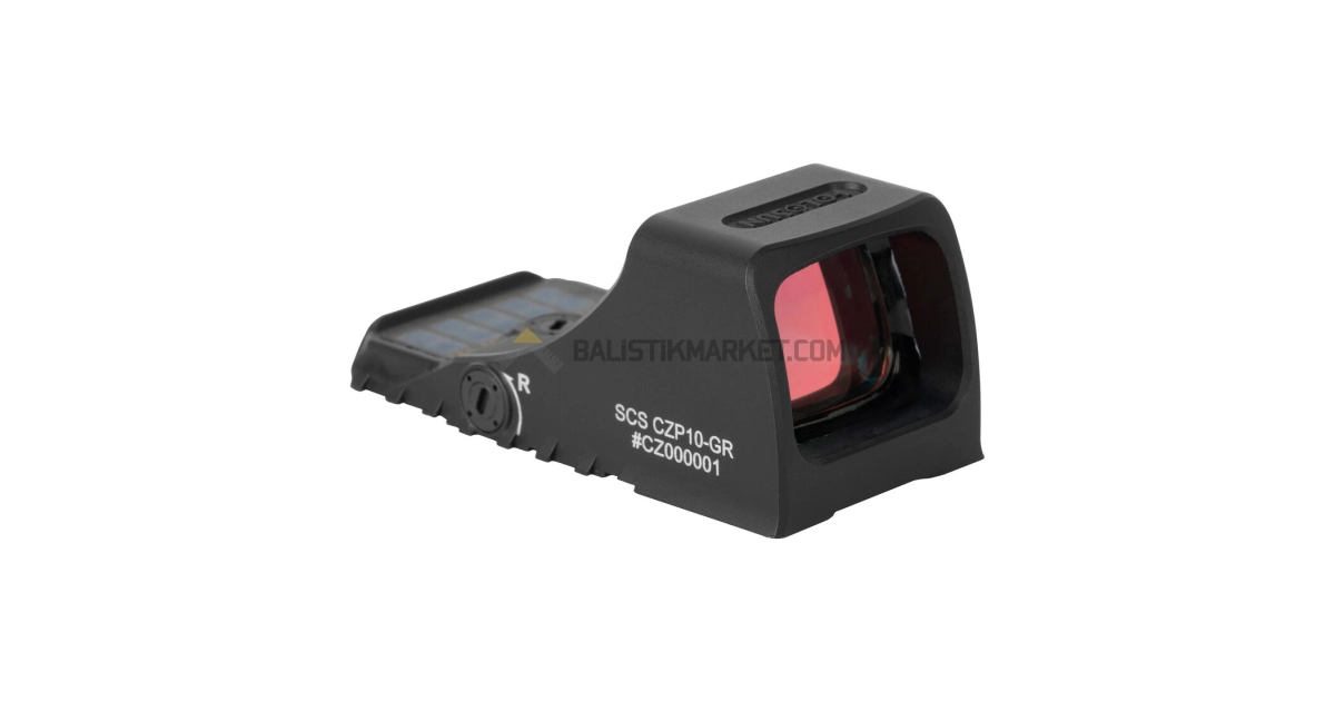 Holosun SCS-P10 Solar Şarjlı Multi-Reticle Green Dot (2 MOA & 32 MOA Circle)