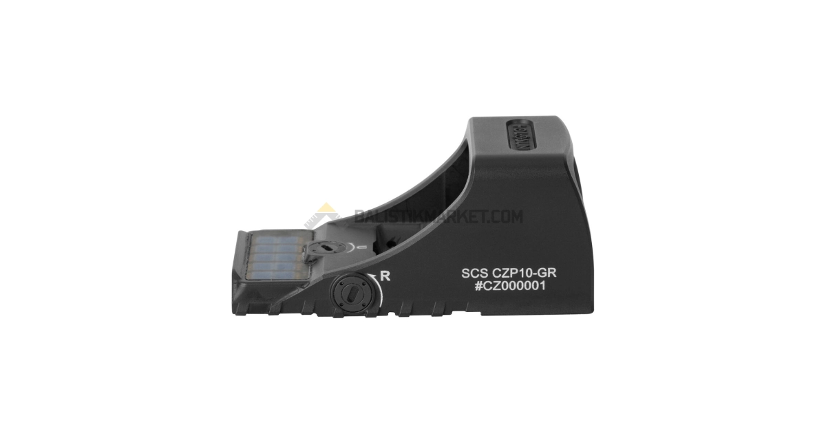 Holosun SCS-P10 Solar Şarjlı Multi-Reticle Green Dot (2 MOA & 32 MOA Circle)