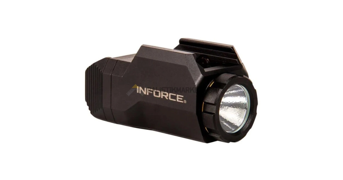 Inforce WILD-1 500 Lümen Taktik Tabanca Feneri (Siyah)