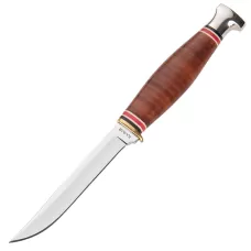Ka-Bar 1226 Little Finn Deri Kabza Sabit Bıçak
