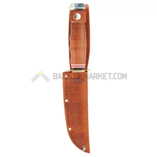 Ka-Bar 1232 Hunter Deri Kabza Sabit Bıçak