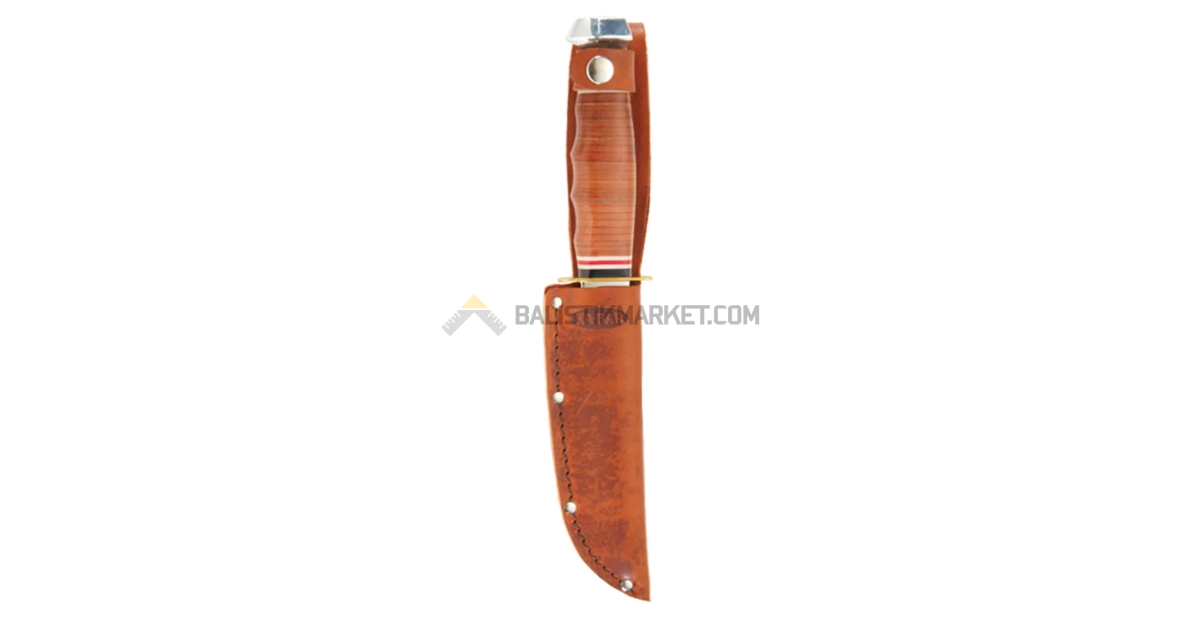 Ka-Bar 1233 Skinner Deri Kabza Av Bıçağı