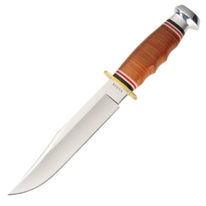 Ka-Bar 1236 Bowie Deri Kabza Sabit Bıçak