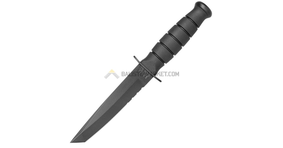 Ka-Bar 1255 Short Tanto Serrated Sabit Bıçak