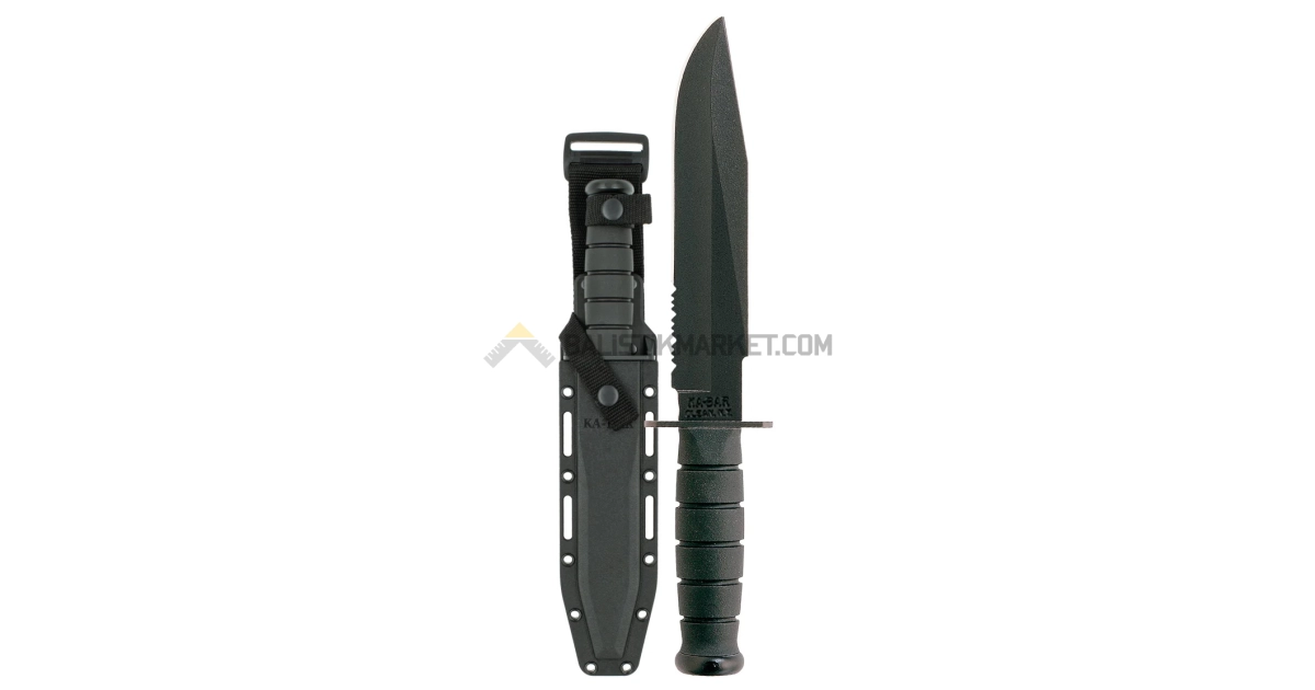 Ka-Bar 1271 Fighter 8" Serrated Sabit Bıçak
