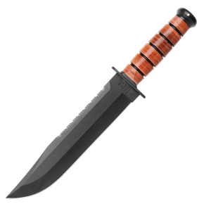 Ka-Bar 2217 Leather Handled Big Brother Sabit Bıçak
