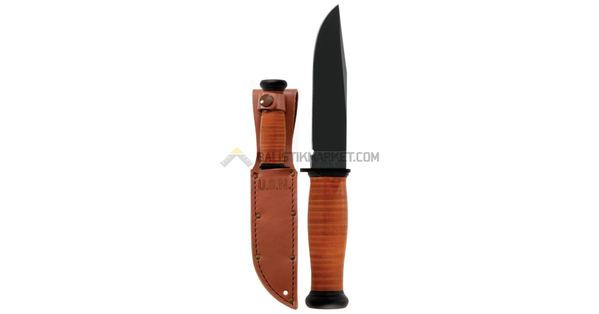 Ka-Bar 2225 Mark I USN Leather Sabit Bıçak