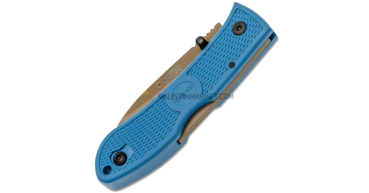 Ka-Bar 4062D2 Dozier Hunter Çakı (Mavi Bronz)