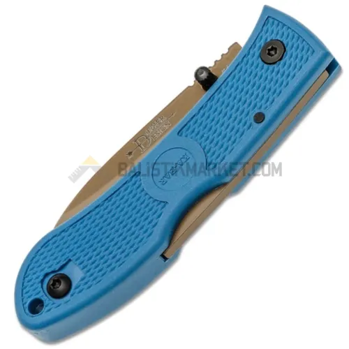 Ka-Bar 4062D2 Dozier Hunter Çakı (Mavi Bronz)