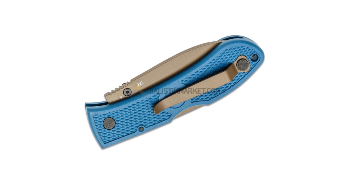 Ka-Bar 4062D2 Dozier Hunter Çakı (Mavi Bronz)