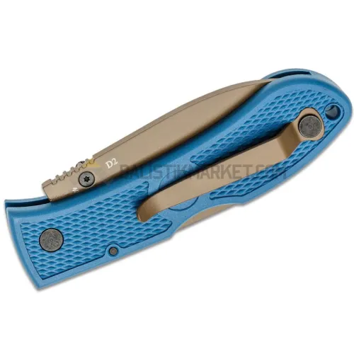 Ka-Bar 4062D2 Dozier Hunter Çakı (Mavi Bronz)