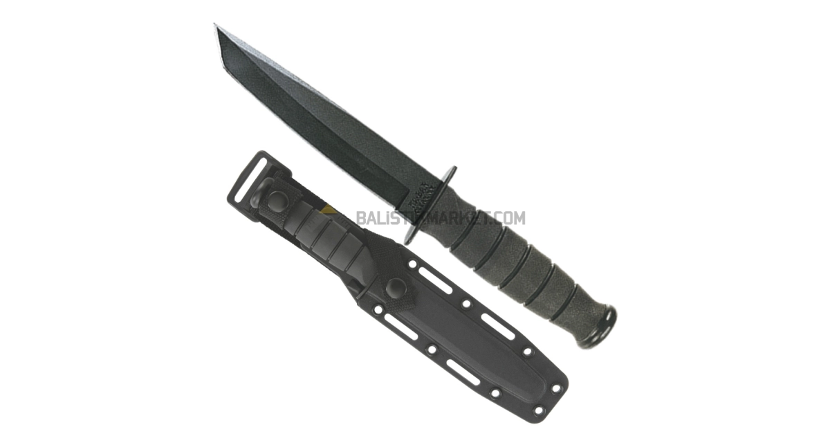 Ka-Bar 5054 Short Tanto Sabit Bıçak (Kydex Kılıflı)