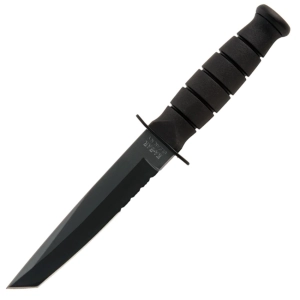 Ka-Bar 5055 Short Tanto Serrated Sabit Bıçak (Kydex Kılıflı)