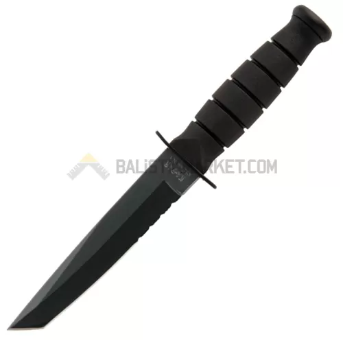 Ka-Bar 5055 Short Tanto Serrated Sabit Bıçak (Kydex Kılıflı)