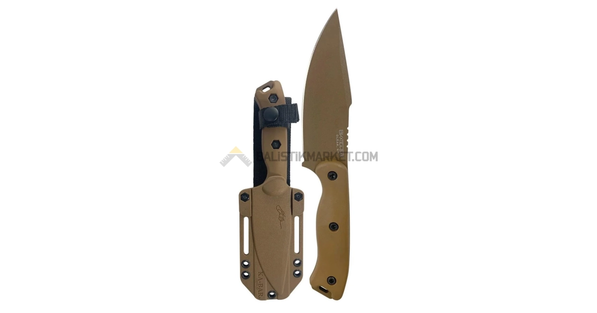 Ka-Bar BK18 Becker Harpoon Sabit Bıçak (Coyote)