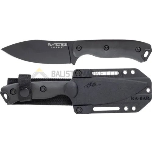 Ka-Bar BK19BK Becker Nessmuk Sabit Bıçak (Siyah)