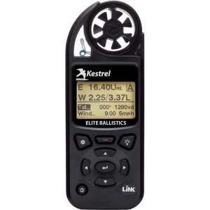 Kestrel 5700 Elite Hava Ölçüm İstasyonu & Applied Ballistics + LINK (Siyah)
