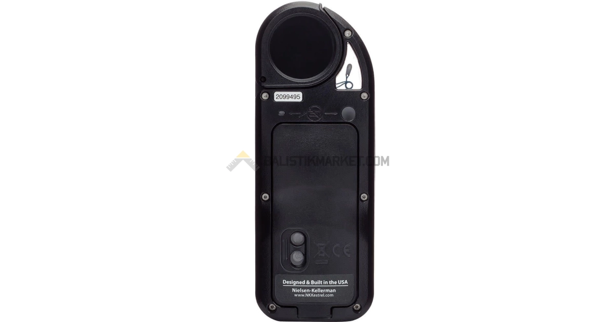 Kestrel 5700 Elite Hava Ölçüm İstasyonu & Applied Ballistics + LINK (Siyah)