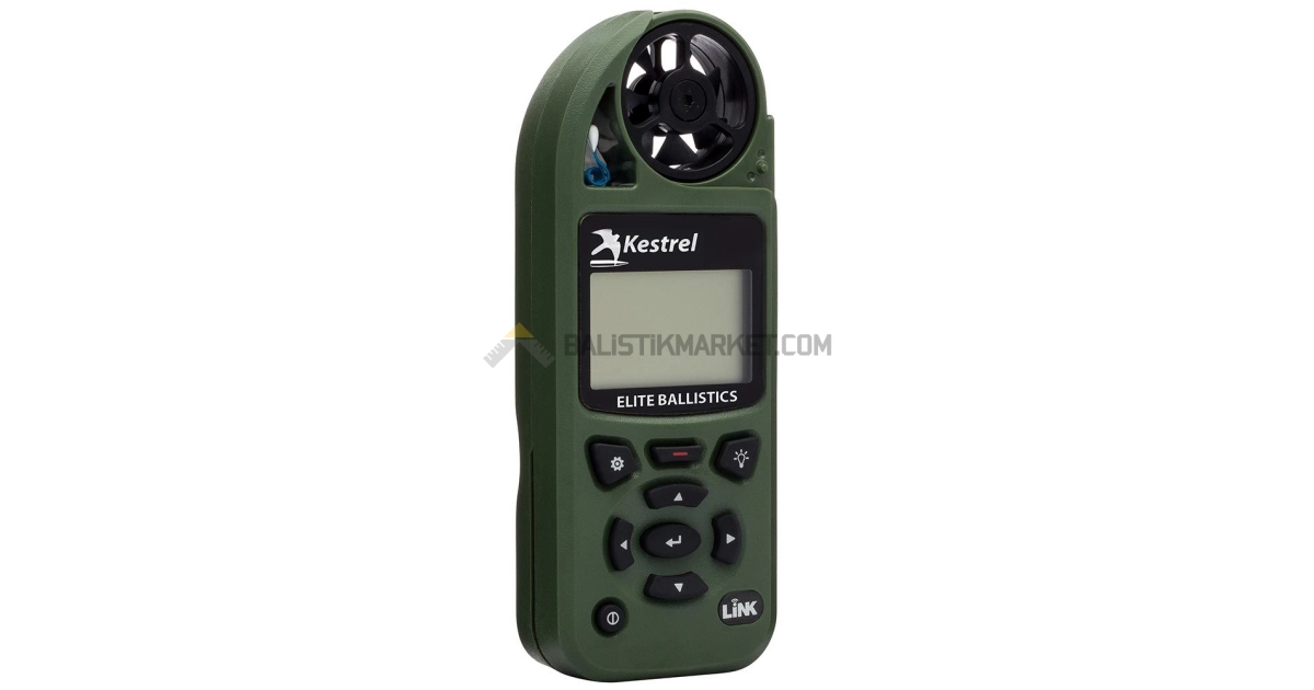 Kestrel 5700 Elite Hava Ölçüm İstasyonu & Applied Ballistics + LINK (Zeytin Ağacı)