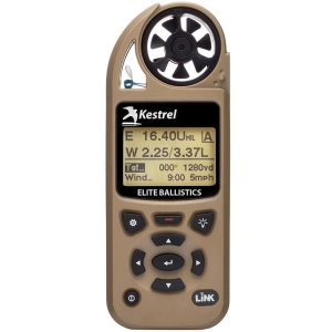 Kestrel 5700 Elite Hava Ölçüm İstasyonu & Applied Ballistics + LINK (Tan)