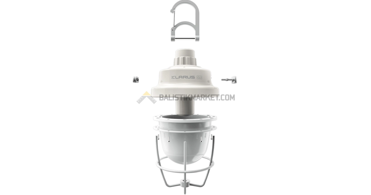 Klarus Sunset Orange Lantern CL3 280 Lümen Kamp Lambası (Beyaz)
