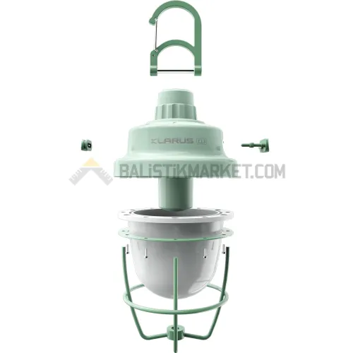 Klarus Sunset Orange Lantern CL3 280 Lümen Kamp Lambası (Yeşil)